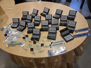 Illegal display at PyCon UK. Had to take it down!