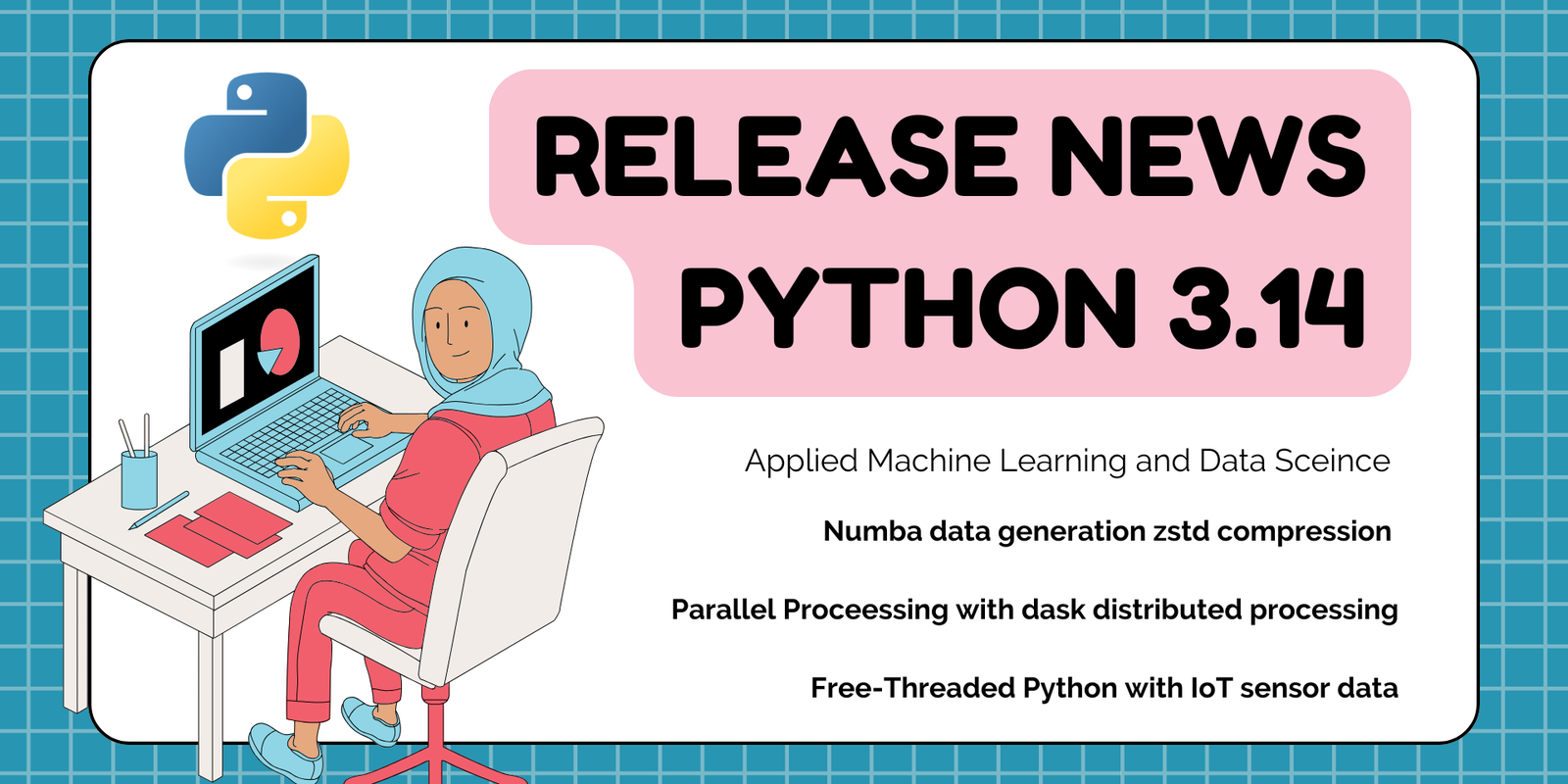 Data Collection & Analysis Educational Presentation in Pink and Blue Lined Style